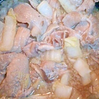 豚肉と白菜の和風煮